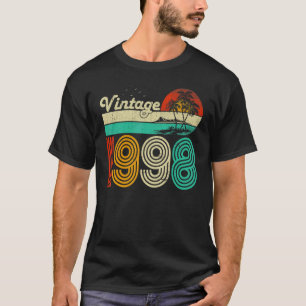 25e verjaardag 1998 25-jarige Mannen Vrouwen T-shirt