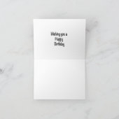 25e verjaardag in quarantaine 2020 bedankkaart (Binnen)