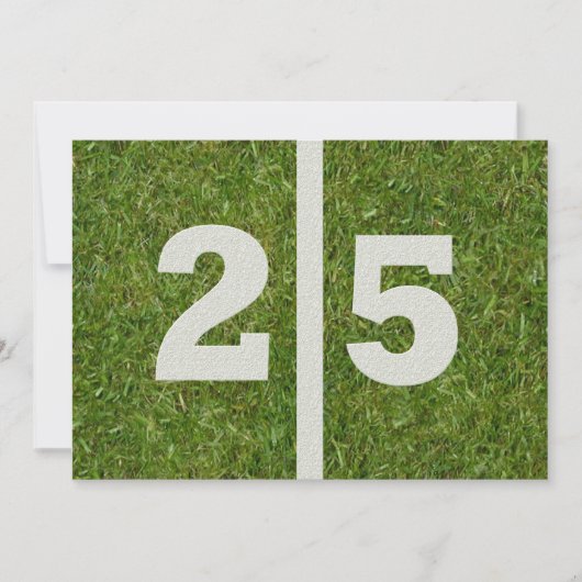 25e verjaardag! kaart (Voorkant)