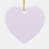 25e verjaardag keramisch hart ornament (Achterkant)