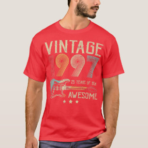 25e verjaardag Mannen Geweldige 1997 Gui T-shirt