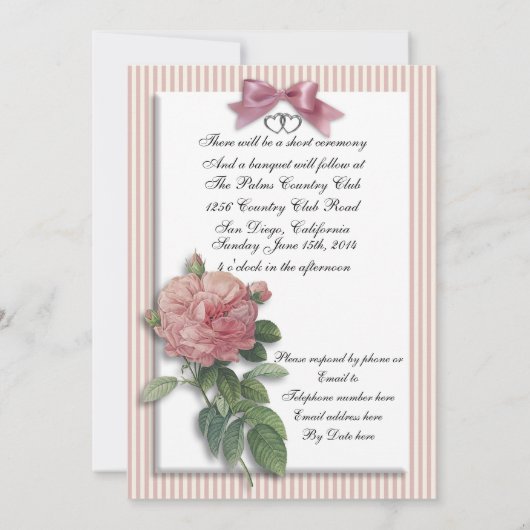 25e verjaardag roos kaart (Achterkant)