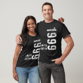 25e verjaardagscadeau 1999 Limited Edition 25 jaar T-shirt (Unisex)