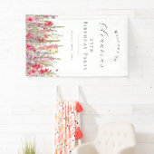 25e Verjaardagsfeest Augustus Geboorte Bloem Welko Spandoek (Insitu)