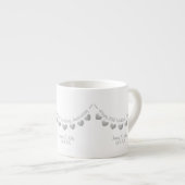 25e Zilverweddenschap Jubileum Espresso Kop (Voorkant rechts)