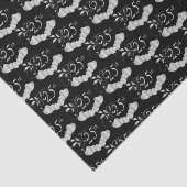 25e Zilverweddenschap Jubileum Tissuepapier (Detail)