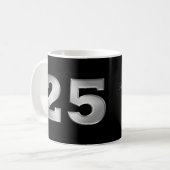 25ème Tasse argentée d'anniversaire (Devant gauche)