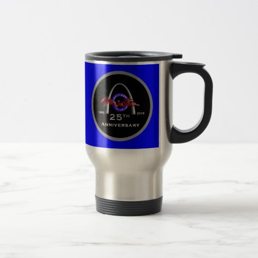 25ème Tasse bleue de voyage (Droit)