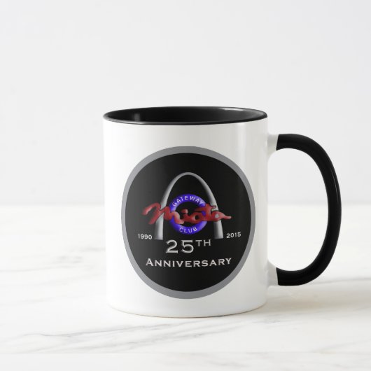 25ème Tasse d'anniversaire (Droite)