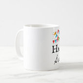 25ème tasse personnalisée d'anniversaire (Devant gauche)