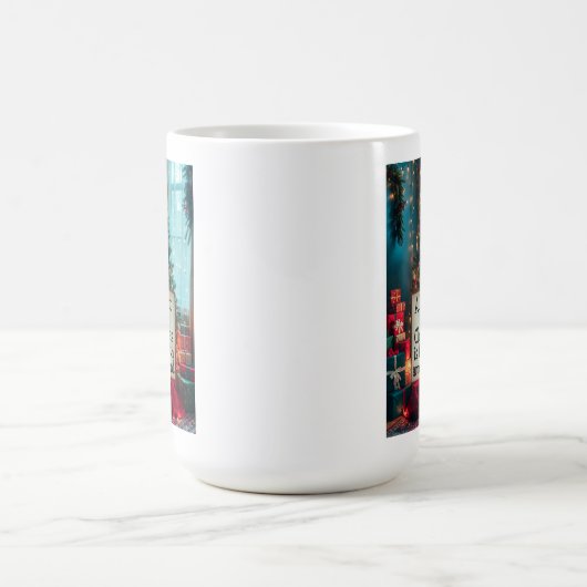 25th Amendment Christmas Mug with Festive Tree (Centre)