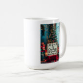25th Amendment Christmas Mug with Festive Tree (Devant droit)