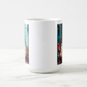 25th Amendment Christmas Mug with Festive Tree Koffiemok (Center)