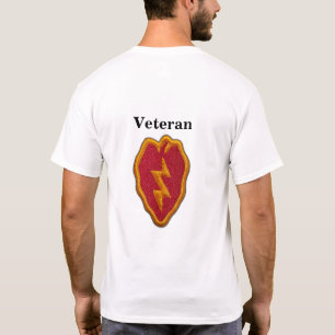 25th ID Infantertry Division Veterans Vets LRRP T-shirt