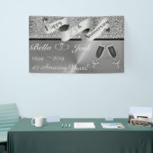 25th Silver Wedding Happy Jubileum Banner (Beurs)