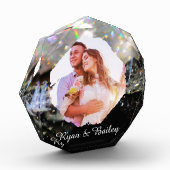 25th Wedding Anniversary Elegant Diamond Design Fotoblokken (Links)