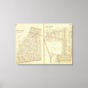 26-27 White Plains Canvas Afdruk
