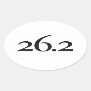 26,2 Autocollant