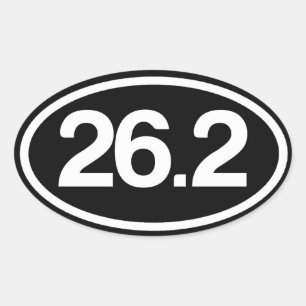 26.2 Autocollant de marathon complet
