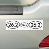 26,2 Bumpersticker (Op auto)