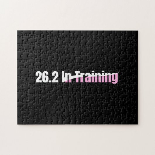 26.2 in training - Meisjes Marathon Hardlopen Legpuzzel (Horizontaal)