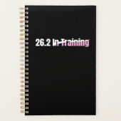 26.2 in training - Meisjes Marathon Hardlopen Planner (Voorkant)
