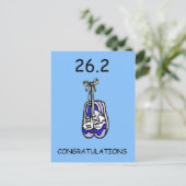 26.2 Marathon feliciteert hem Briefkaart (Staand voorkant)