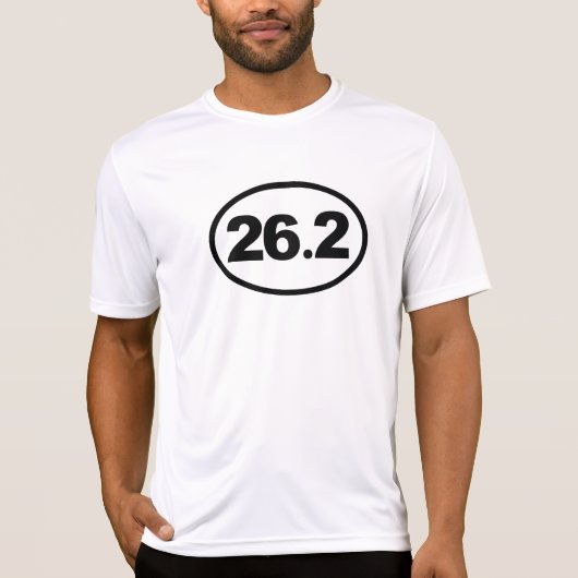 26.2 Marathonloper T-shirt (Voorkant)