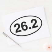 26,2 OVALE STICKER (Envelop)