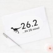26.2 Raptor Ovale Sticker (Envelop)