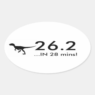 26.2 Raptor Ovale Sticker