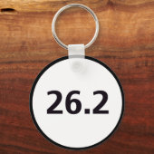 26,2-ronde sleutelhanger (Voorkant)
