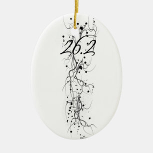 26.2 Splatter Keramisch Ornament