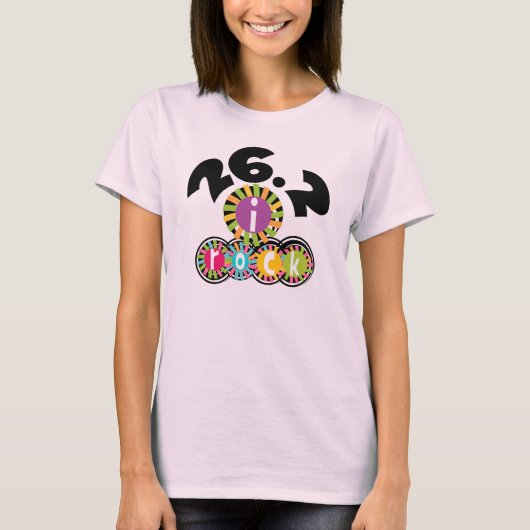 26.2 T-shirts I Rock (Devant)
