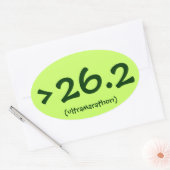 >26.2 (ultramarathon) sticker (Envelop)