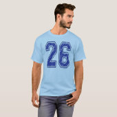 26 Aangepast Jersey T-shirt (Voorkant volledig)