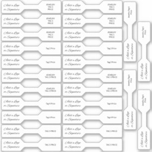 26 Aangepaste Labels voor foto-juwelenprijzen onde
