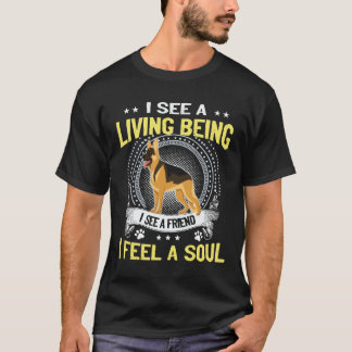 26 Ik Zie Een Levend Wezen Ik Zie Een Vriend Ik Vo T-shirt