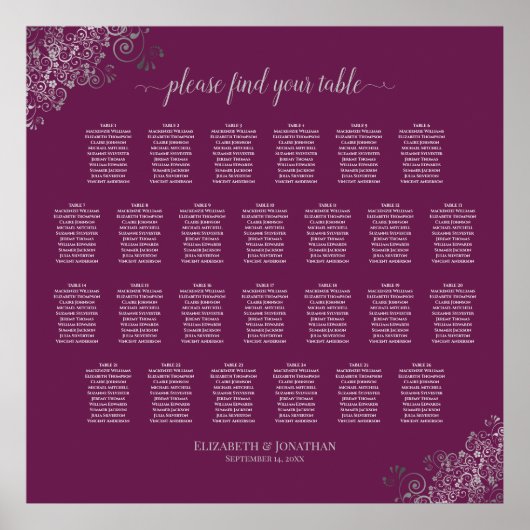 26 Mariage de table Argent de tableau sur Cassis (Devant)