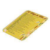 26 Moyens Encouragement Photo Magnet - Mustard (Côté Gauche)