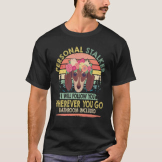 26 Persoonlijke Stalker Ik Zal Je Volgen vintage - T-shirt