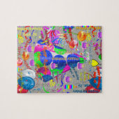 26 september, Birthday Jigzaag Puzzle Legpuzzel (Horizontaal)