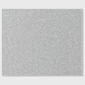 26 Silver Glitter Print Cadeaupapier (Vlak)