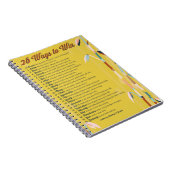 26 Ways Inspirerend Journal- Mosterd Notitieboek (Rechterzijde)