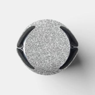 26 Zilveren Glitter Print Glimmer Sparkles Blikjeskoeler