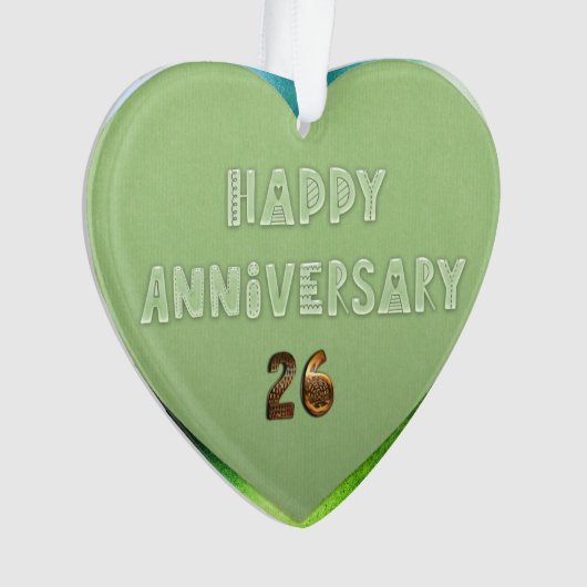 26e anniversaire de l'art Mariage (devant)