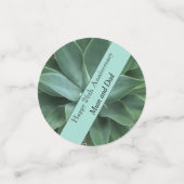 26e bruiloft Jubileum Jade Confetti (Kleine voorkant)