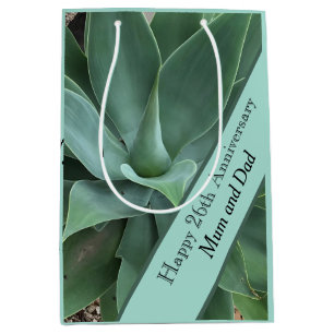 26e bruiloft Jubileum Jade Medium Cadeauzakje