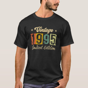 26e verjaardag 1995 beperkte editie 26 jaar t-shirt
