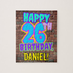 26e verjaardag ~ Fun, geïnspireerd door Urban Graf Legpuzzel